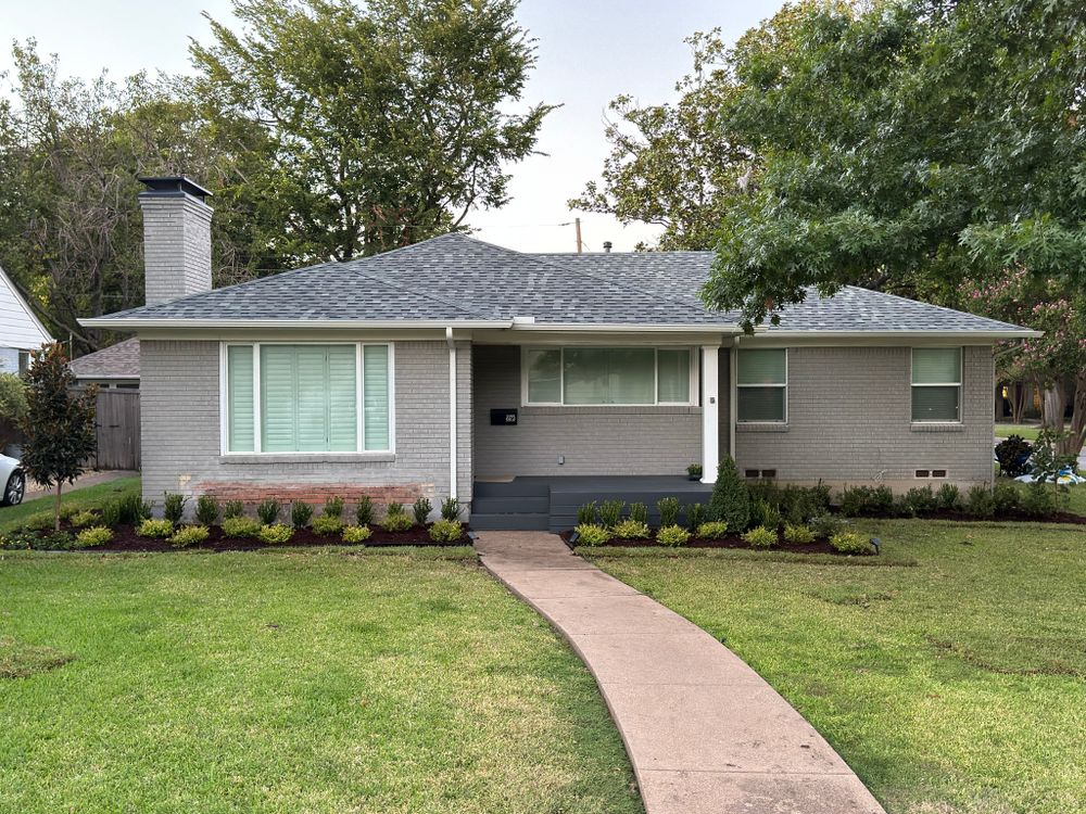 Turf & Landscaping for Walker Custom Exteriors in Dallas, TX