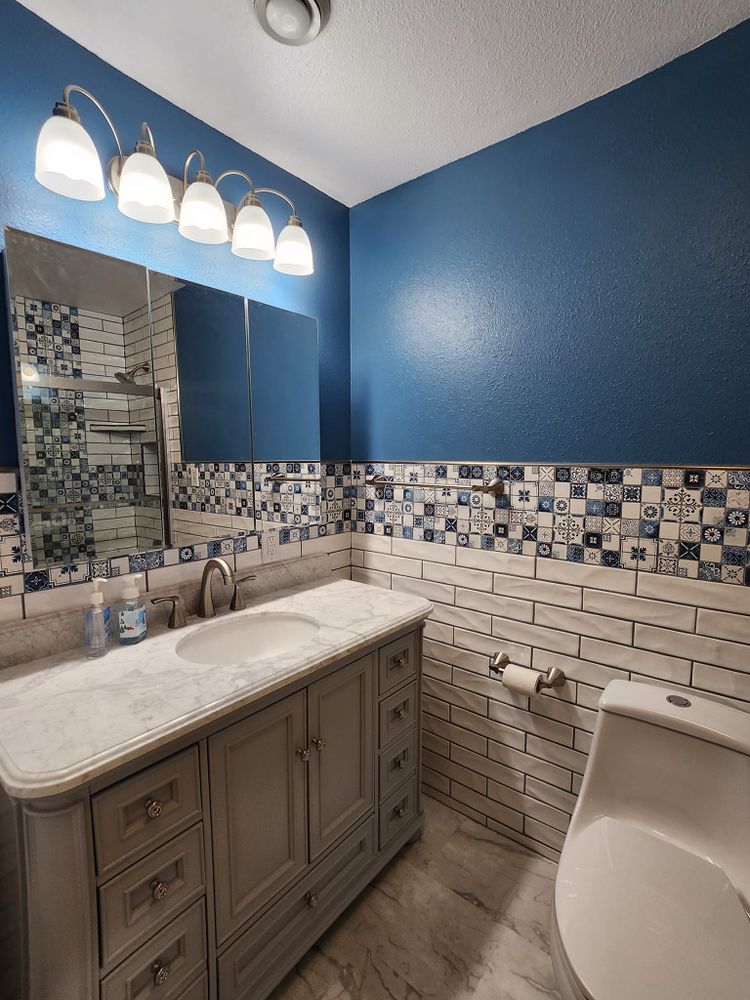 Transform your bathroom with our expert renovation service, offering custom designs, high-quality materials, and efficient installations to create a functional and stylish space tailored to your needs. for Dandron Construction in Anchorage, AK