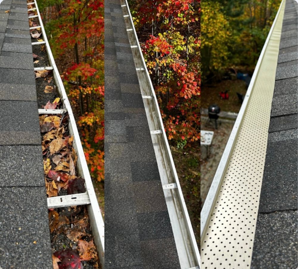 Get custom-fit gutter guards in Sudbury with professional installation. Includes free gutter cleaning, a 1-year maintenance check, and available warranty for long-term protection. for Signature Property Care Inc. in Greater Sudbury, ON