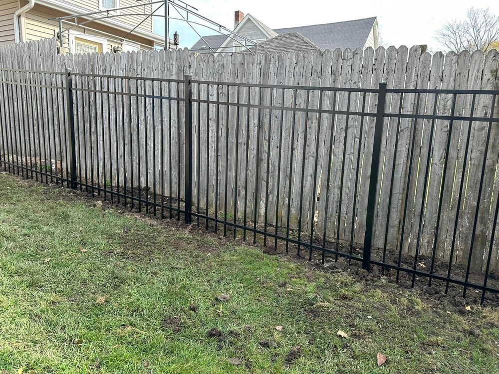 Fence Installation for Illinois Fence & outdoor co. in Kewanee, Illinois