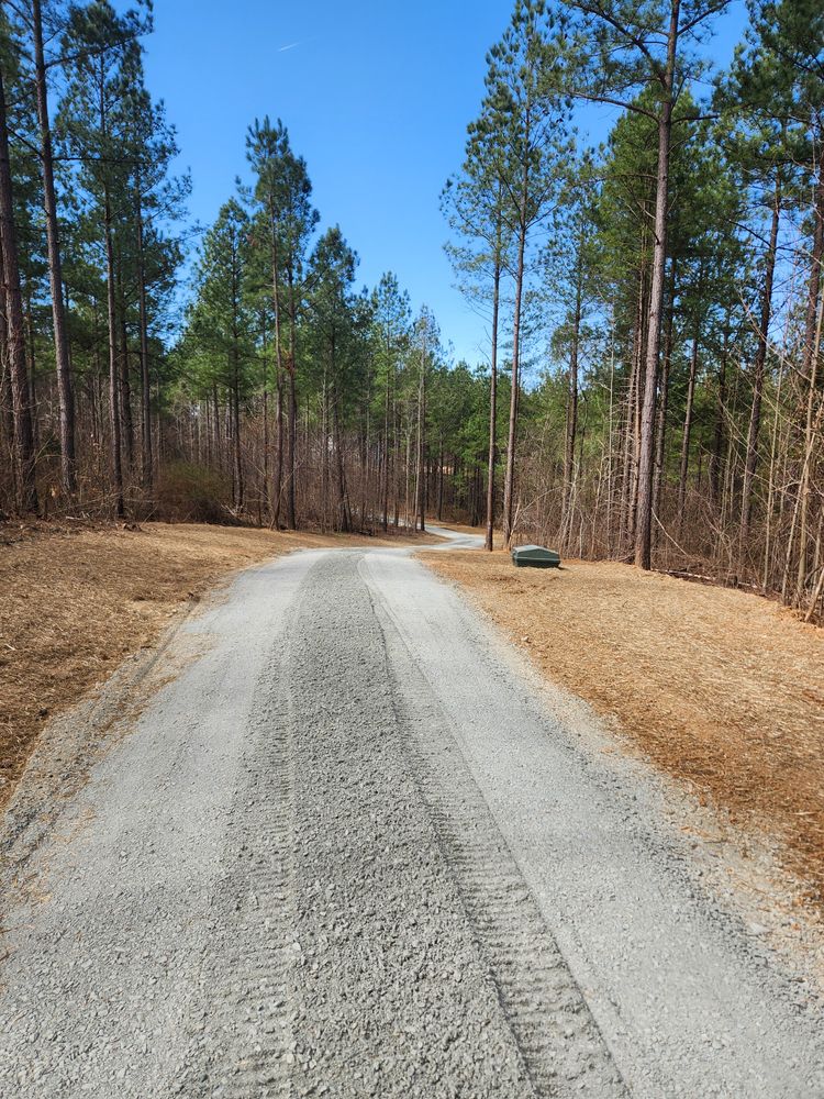 Roads for C.A. Sherry Land Improvement, LLC. in Louisa, VA