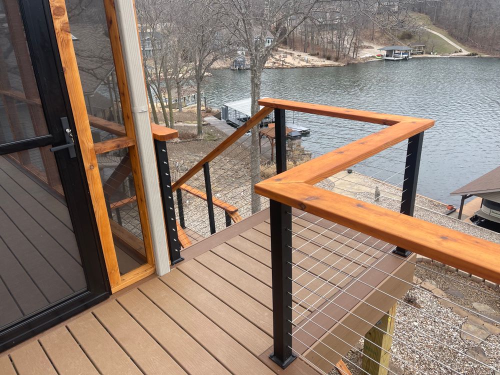 Custom Dock Construction for Ozark Deck Company in  Rogers, Arkansas