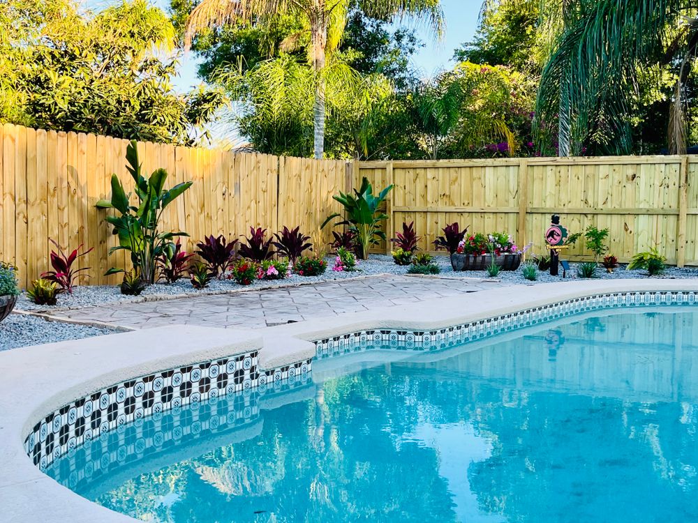 Landscape Design and Installation for Verimay's Garden and Landscaping in Hillsborough County, FL