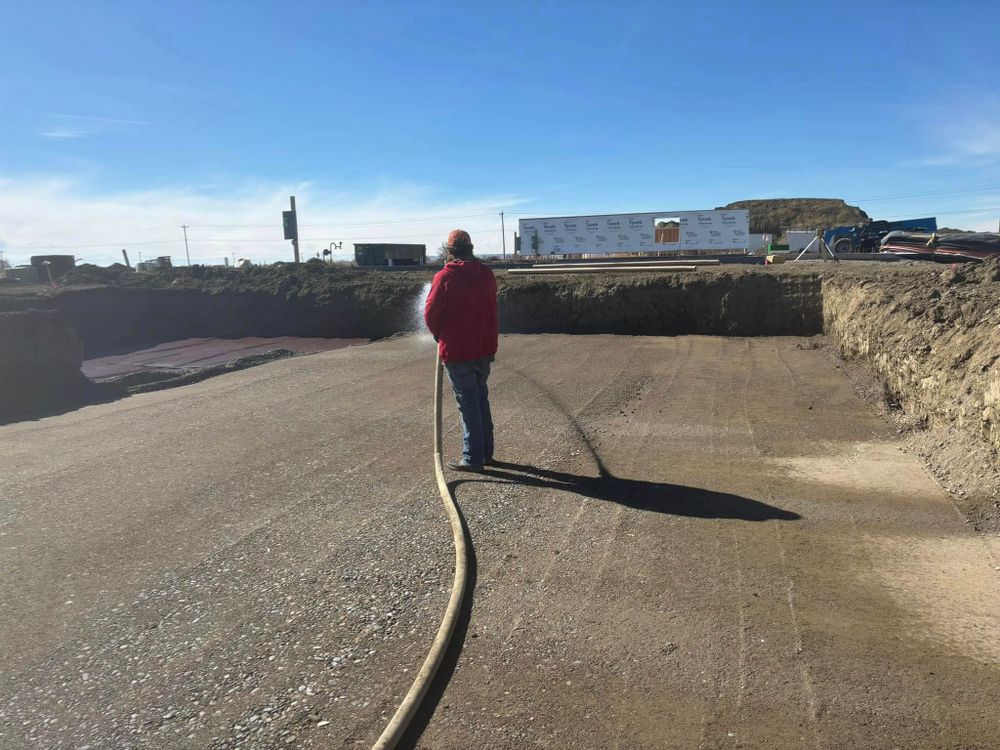 Excavating for Z & S Construction in Billings Heights, MT