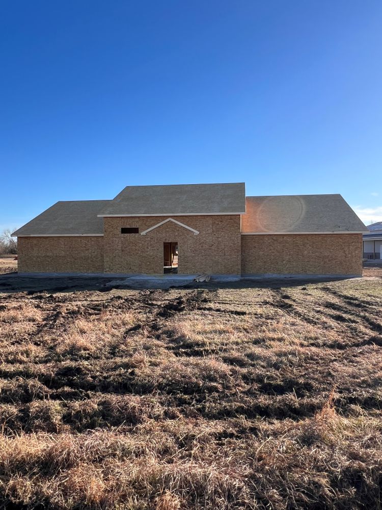 Framing for Edgecomb Builders in Garnett, KS