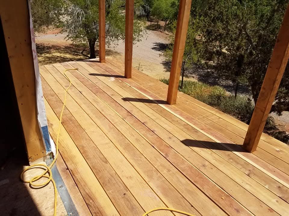 Decks and additions for Top Notch Construction in Munds Park, AZ