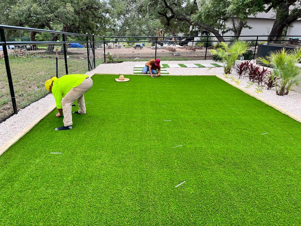 Artificial Grass for Espinoza Landscape & Construction  in San Antonio, TX