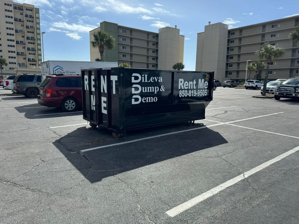 Dumpster Rental for DiLeva Dump and Demo in Panama City, FL