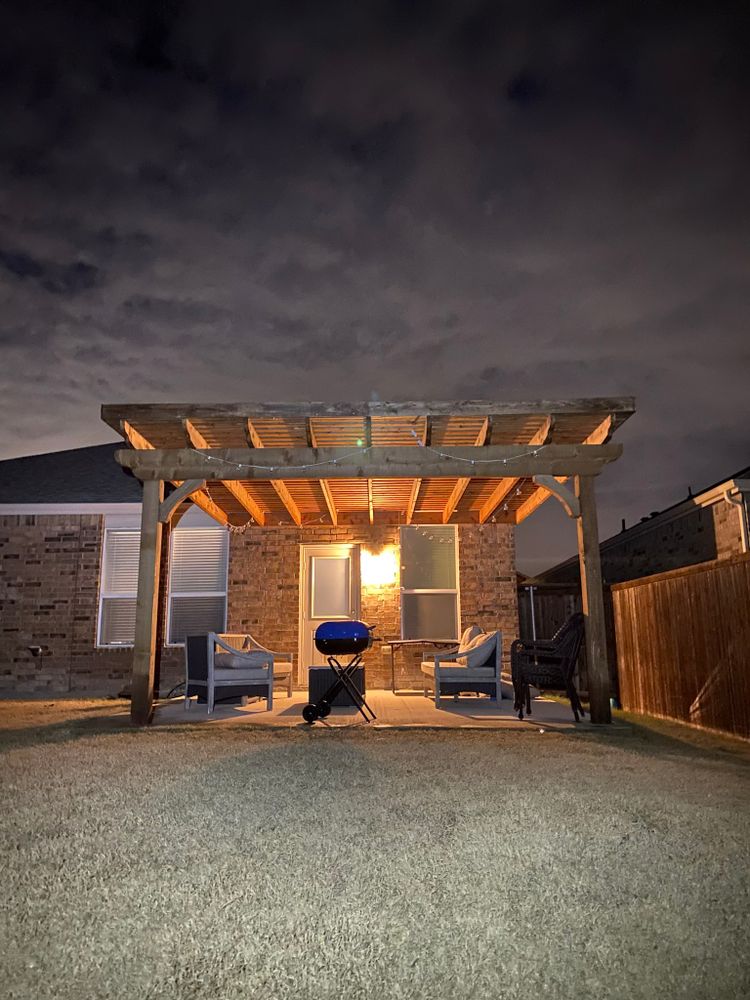 Patios for Walker Custom Exteriors in Dallas, TX