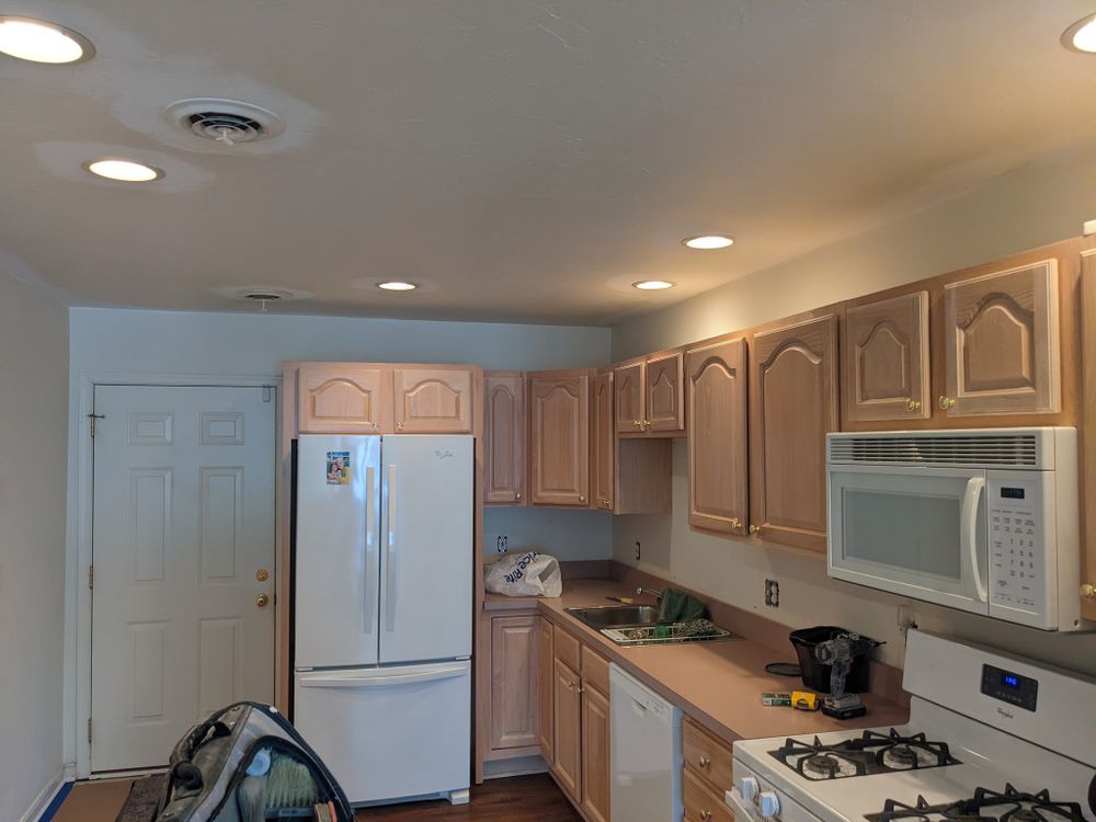 Our professional kitchen and cabinet refinishing service offers a cost-effective solution to transform your outdated cabinets into a fresh, modern look that will enhance the overall appearance of your home. for 462 Painting CO LLC  in York, PA