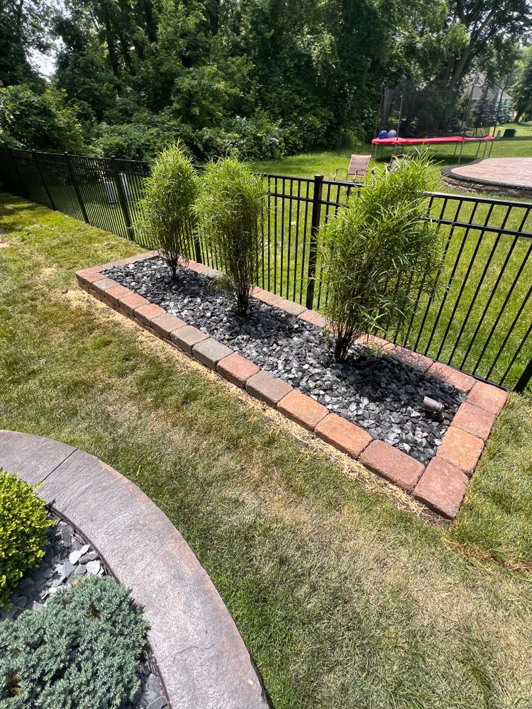 Retaining walls for Alltimate Outdoor Services in Warren, MI