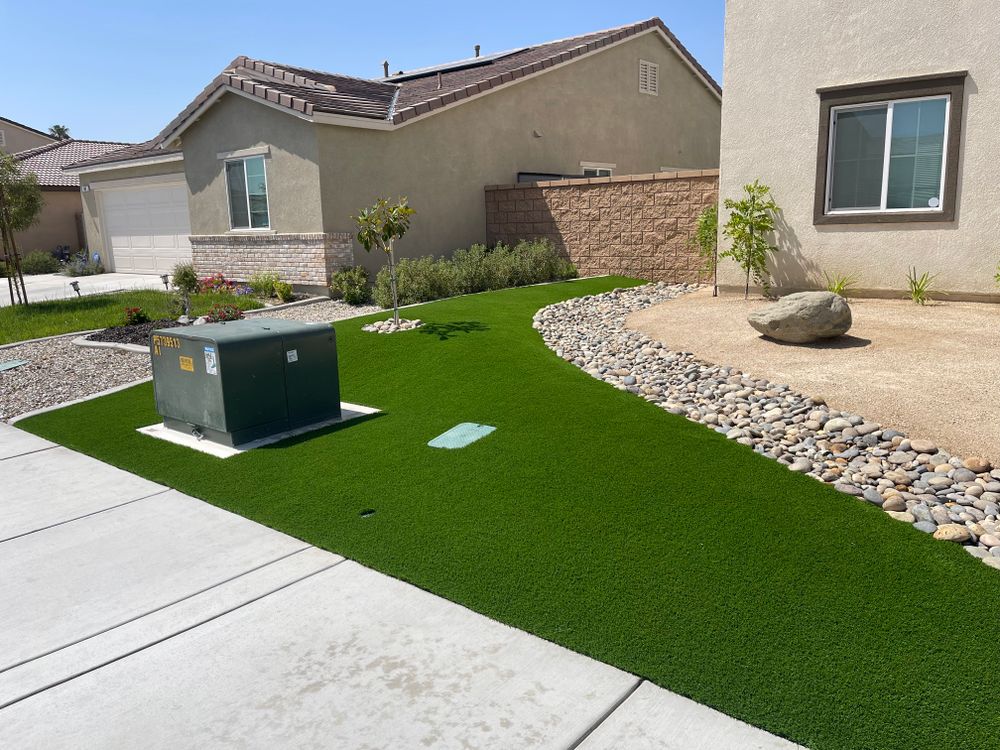 Artificial Turf for Aidan Jade Landscaping in Riverside County, CA