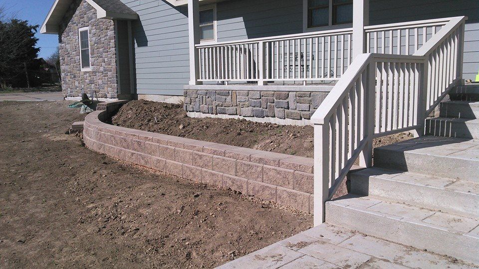 Our expert team specializes in designing and building durable retaining walls to prevent soil erosion, create leveled outdoor spaces, and enhance the overall aesthetics of your property. for Taylor Landscapes in Colby,, KS