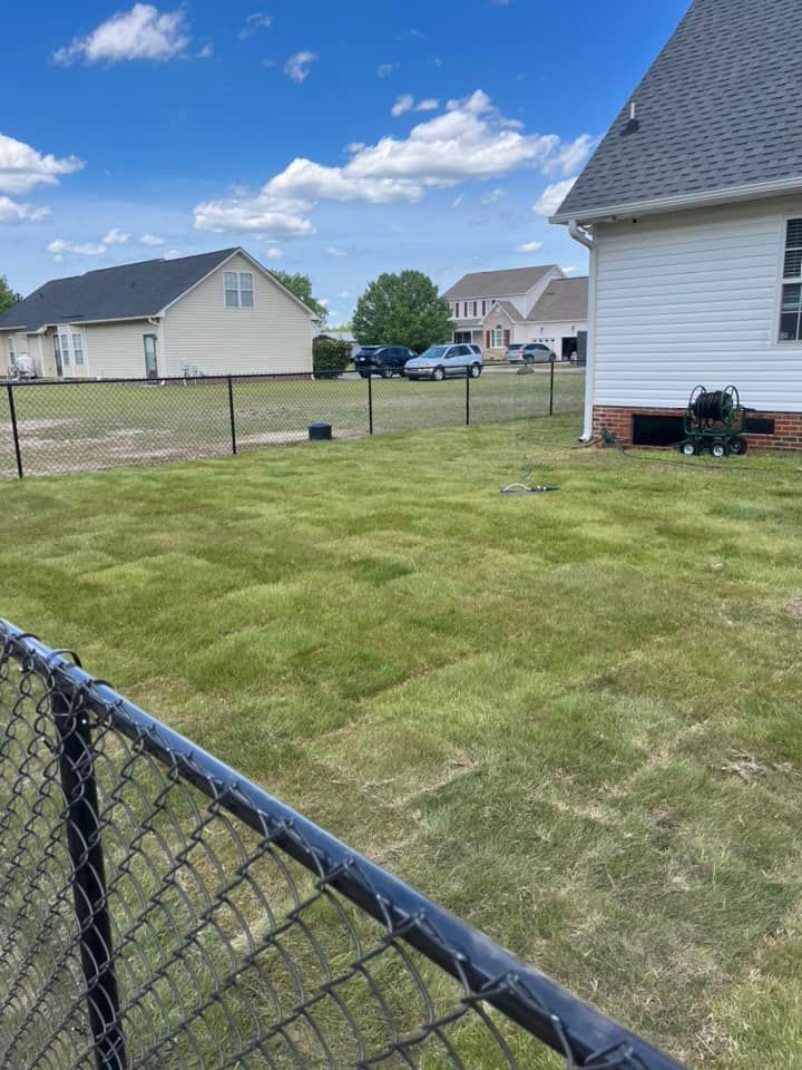 Our Sod Installation service includes expertly delivering sod to your doorstep, preparing the soil, installing the turf with care, ensuring a lush green lawn. We also offer mulch delivery & installation. for SodGods Lawncare and Landscaping in Fayetteville , NC