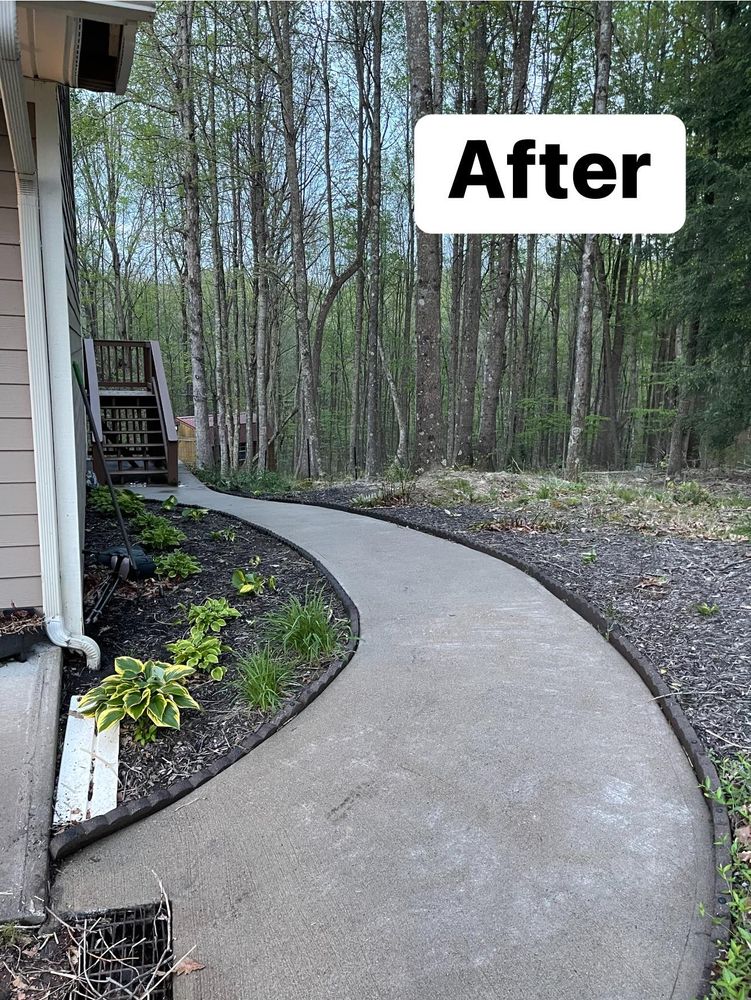 Revitalize your home's exterior with our Concrete Cleaning service, removing dirt, grime, and stains to enhance curb appeal and protect the longevity of your surfaces. for Power Works LLC. in Oak Hill, WV