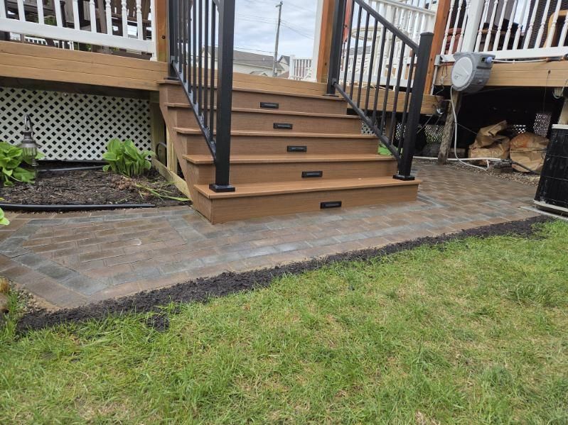 Paver Patio Design & Construction for Humphries Hardscape - Pavers and Landscaping in Wyandotte, MI
