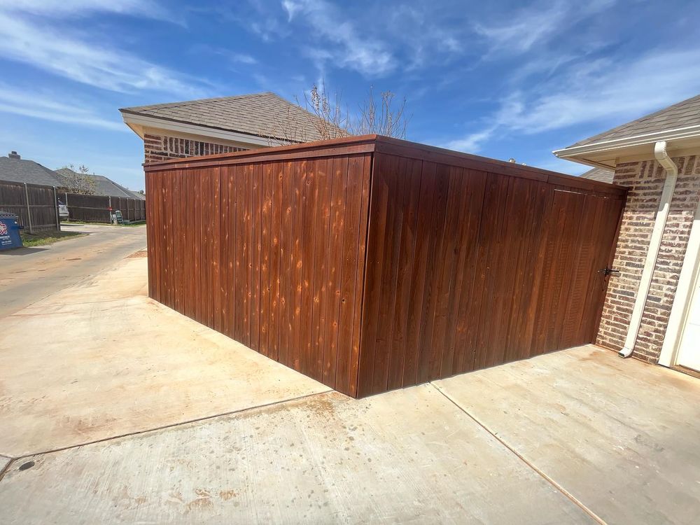 Fences for High Plains Stain in Lubbock, TX
