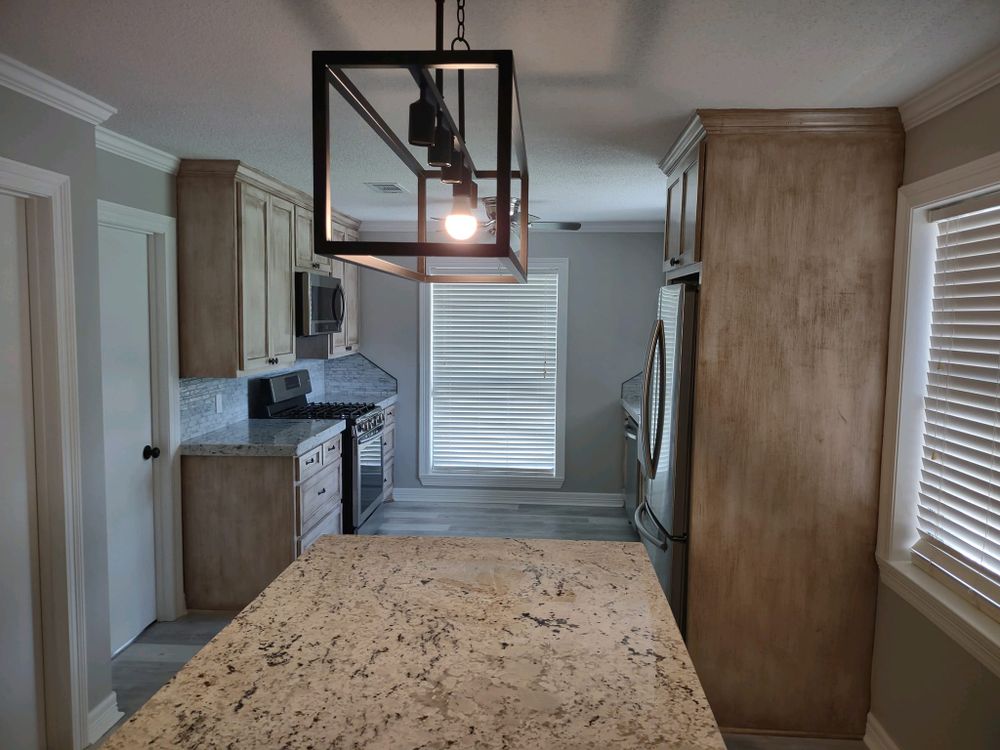 Kitchen Renovation for Creative Contracting in Beaumont, TX