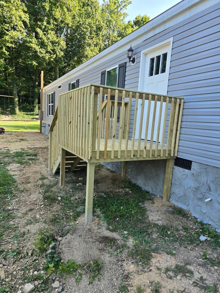 Exterior Renovations for Deck It OUT Handyman & Remodeling in Clinton, TN