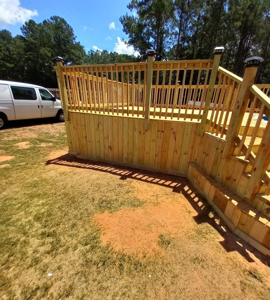 Decks for All Out Construction in Atlanta, GA