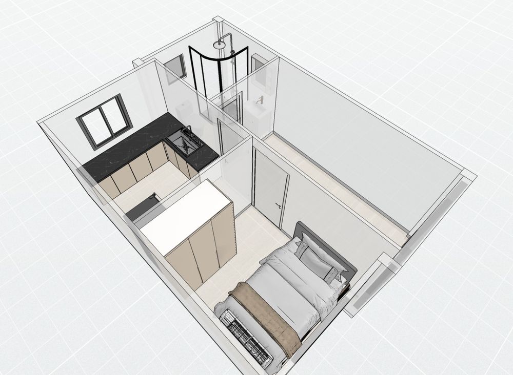 14’x20’ for NewGen Tiny Homes in Los Angeles, CA