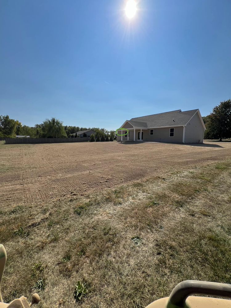 Excavating for Lowden Tractor Services in Greentown, IN