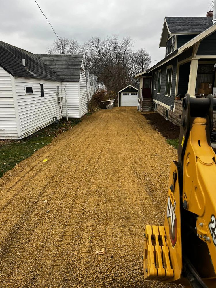 Stone Wall Installation for Eggers Enterprises LLC in Mineral Point, WI