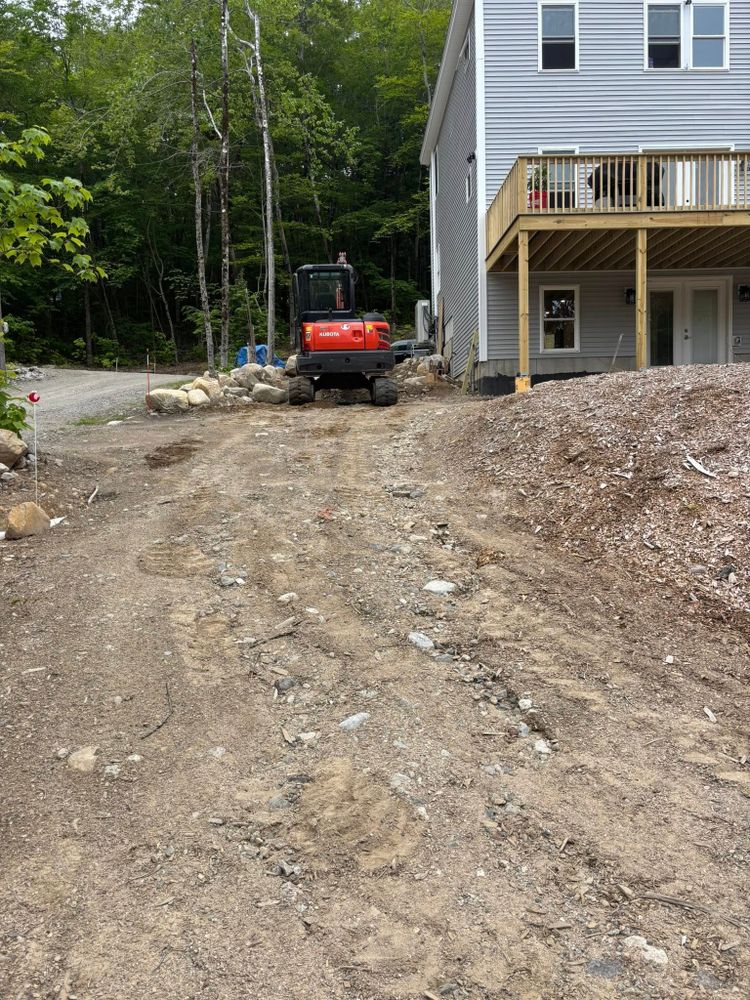 Excavating for A&D Excavation & Landscaping in Conway, NH