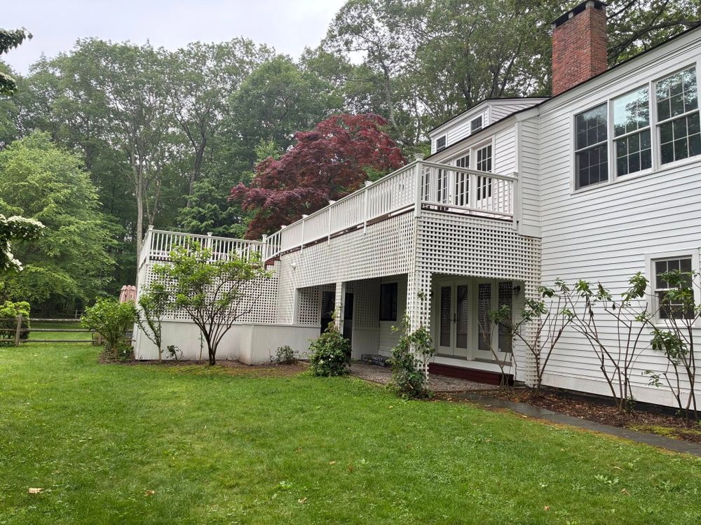 Transform your outdoor space with custom deck and patio installation designed for beauty, durability, and comfort. We handle planning, materials, and construction to create a functional area for relaxing or entertaining. for Townsend Construction in Litchfield, CT