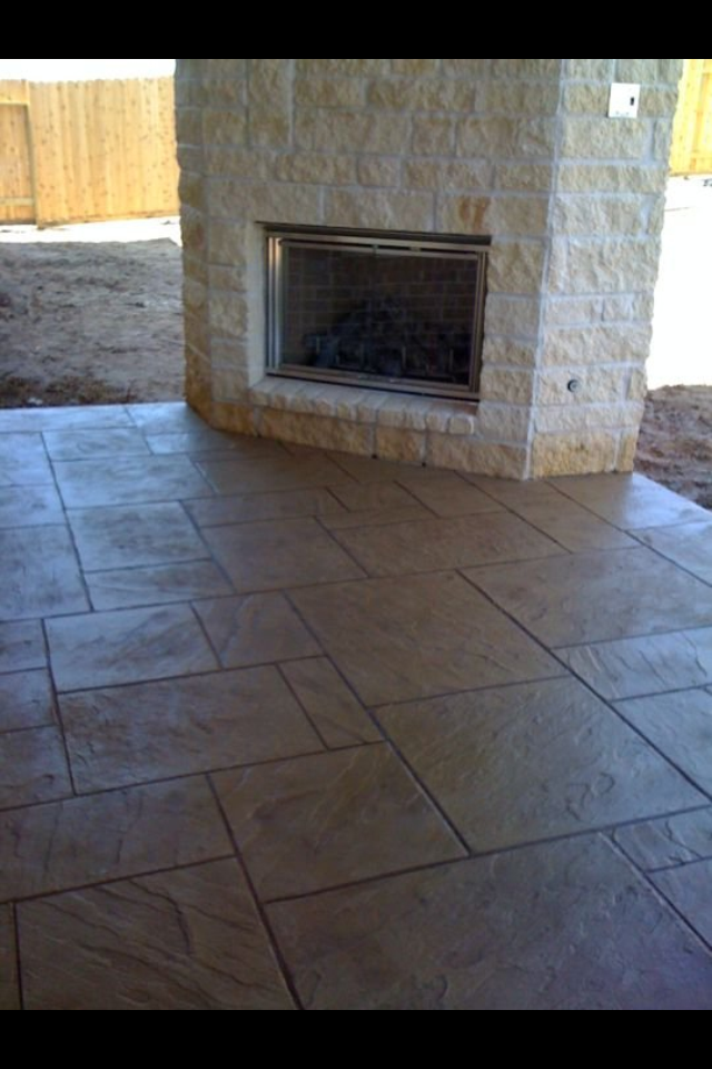 Carved Concrete for Texas Curb N Borders in Houston, TX