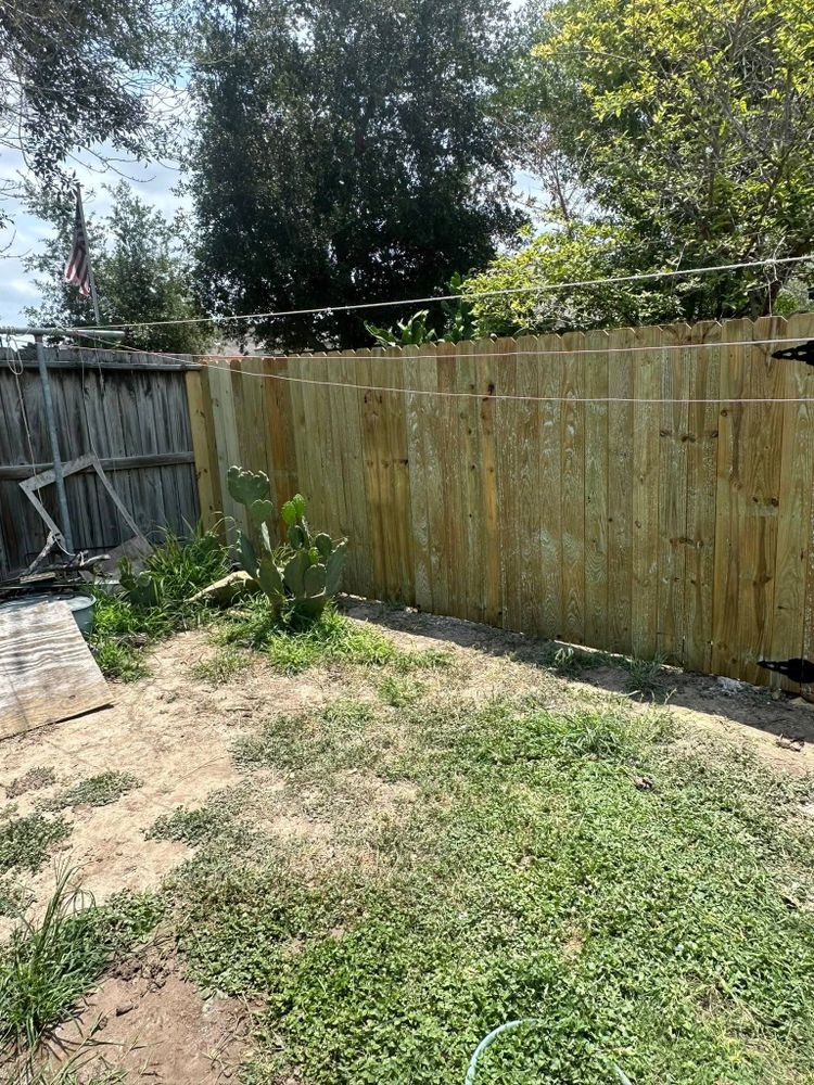 Enhance your home's privacy and security with our professional fence installation service, offering durable materials and expert craftsmanship to seamlessly blend functionality and aesthetics tailored to your unique property needs. for Triple JP Contractors in San Benito, TX