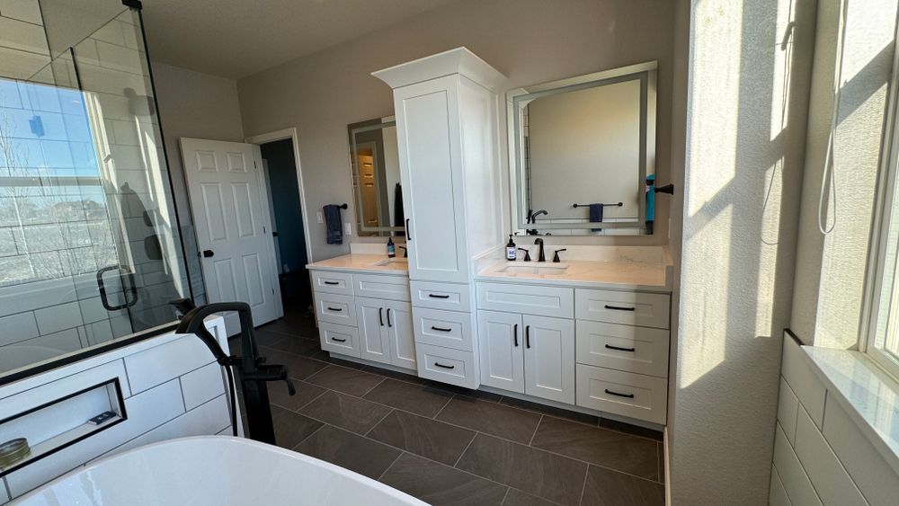 Bathroom Renovations for Quest Construction, Ltd. in Lafayette, CO