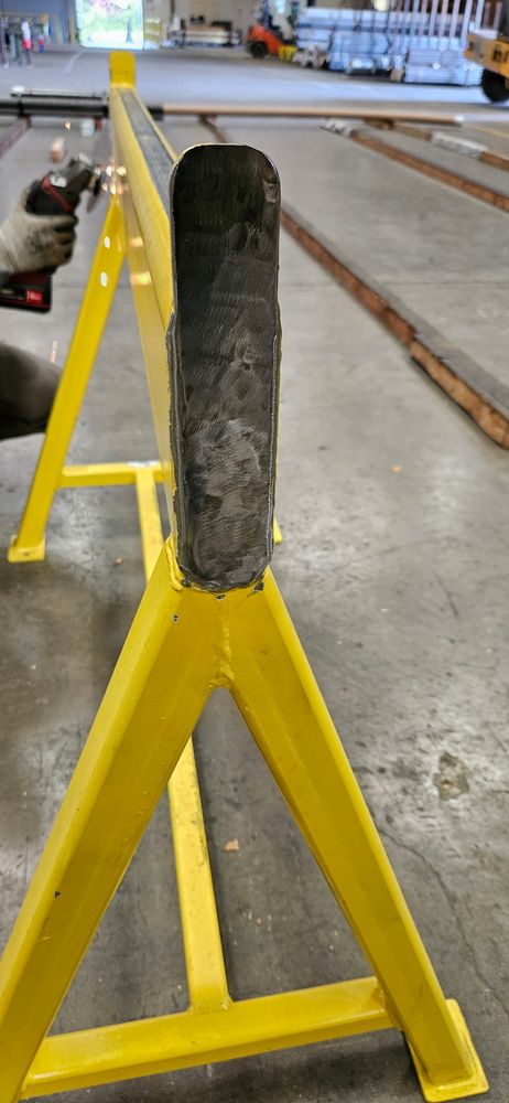 Metal A frame adjustment  for Mid-Mountain Maintenance in Bonney Lake, WA