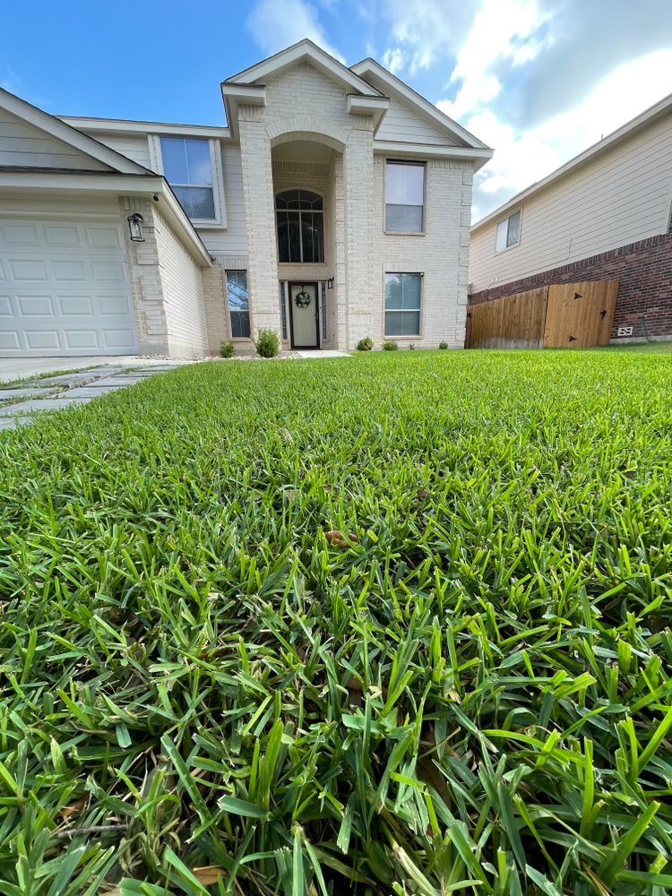 Core Aeration for Alamo Turf Works in San Antonio, TX