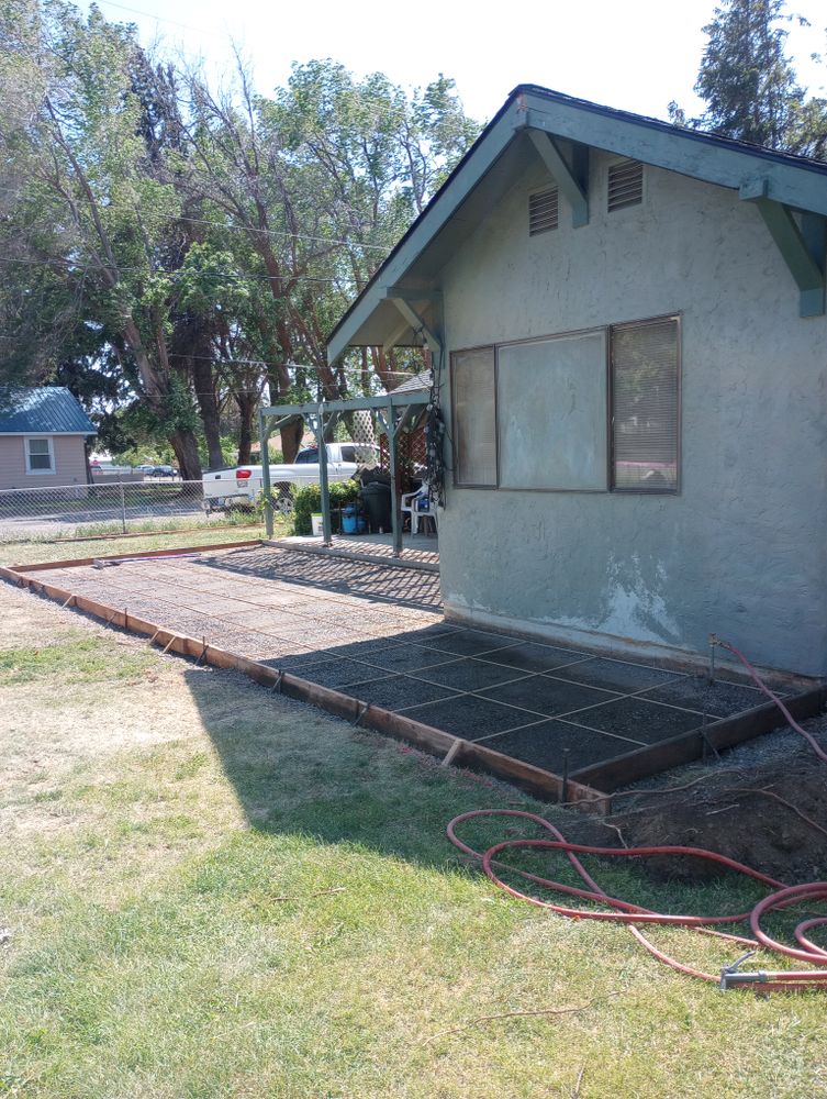 Patios for Richardson Restoration and Concrete in Ellensburg, WA