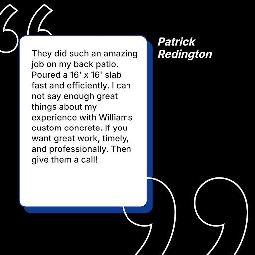 All Photos for Williams Custom Concrete in Poland Center, OH