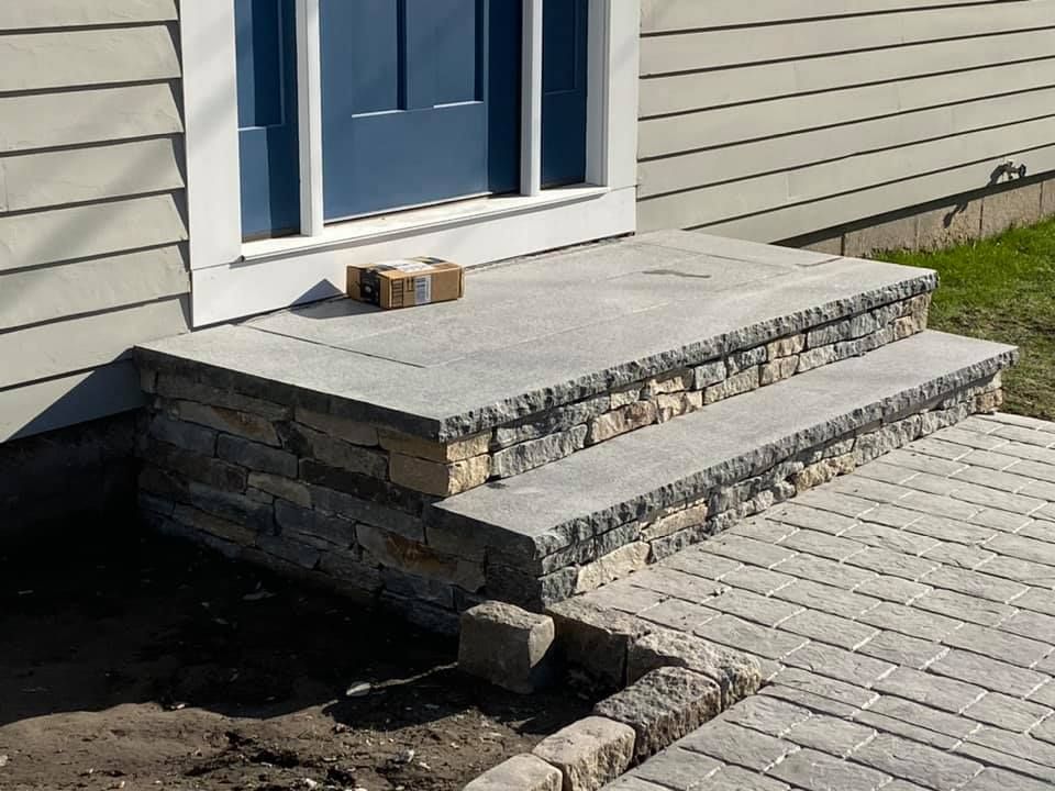 Our Hardscaping service offers homeowners a durable and versatile option for creating stunning outdoor spaces, from driveways and walkways to patios and pool decks. Discover the possibilities today! for M.J. Construction & Landscape INC in Bristol, RI