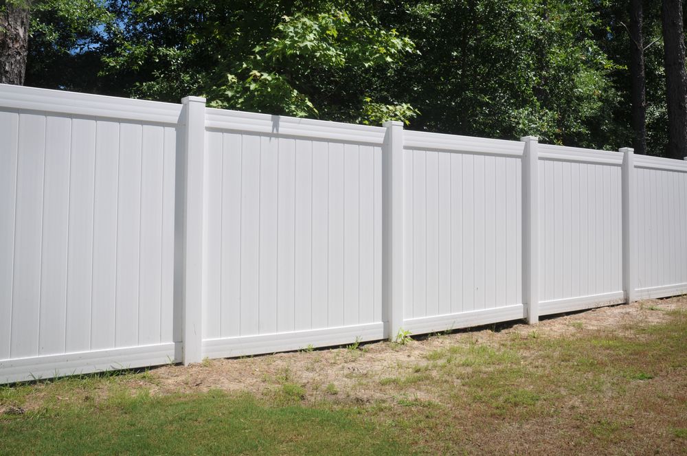 Corbitt Vinyl Products supplies full-panel vinyl privacy fencing for residential properties across South Georgia. Solid, low-maintenance panels that block sight lines, reduce noise, and hold up through years of Georgia weather. All installations are completed by Vinyl Fence Direct. for Corbitt Vinyl Products in Hazlehurst, GA