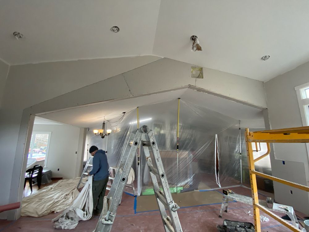 Our Patch Work service offers quick and efficient repairs for any damaged areas of your drywall, ensuring a flawless finish and restoring the aesthetic appeal of your home. for Allegiant Drywall in McMinnville, Oregon