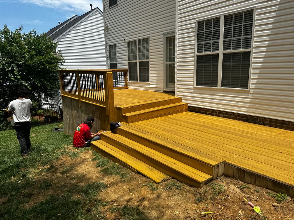 Deck Staining  for Cisco Kid Landscaping Inc. in Lincolnton, NC