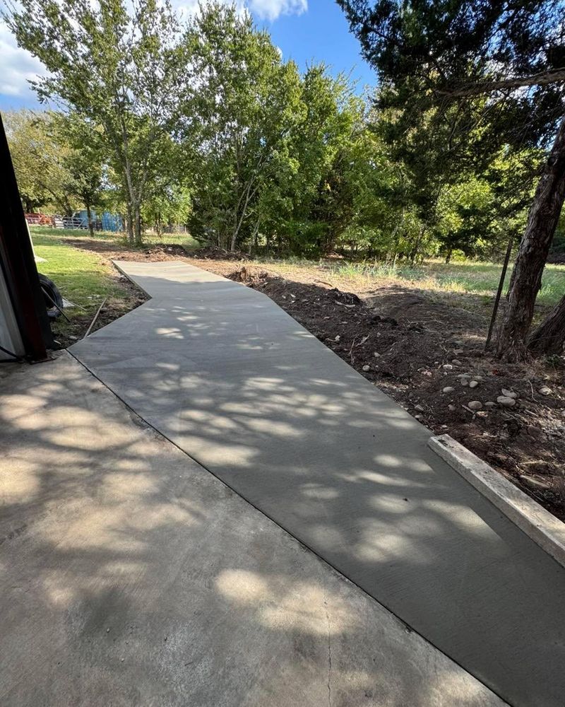 Concrete Work for Founded Improvements in Benbrook, TX