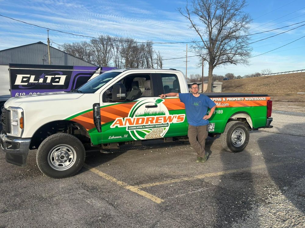 Andrew's Landscaping & Property Maintenance team in Lebanon, IL - people or person