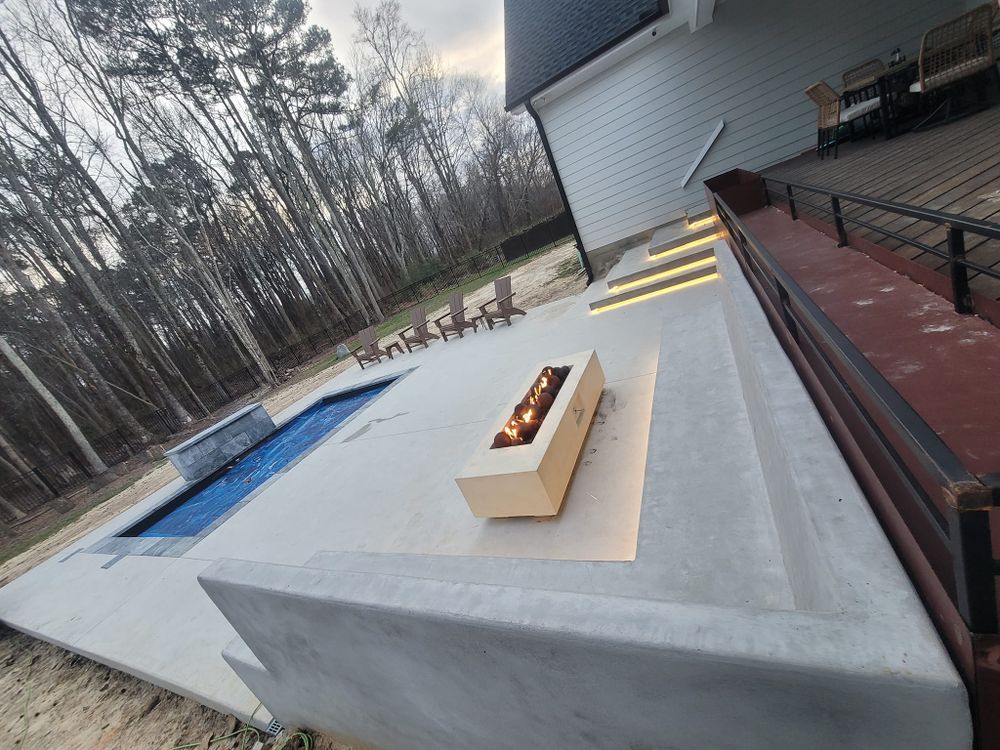 We specialize in professional concrete slab construction for homeowners, offering durable and long-lasting solutions for patios, driveways, walkways, and foundations to enhance the structural integrity of your property. for TEXAN Concrete LLC in Clayton, NC