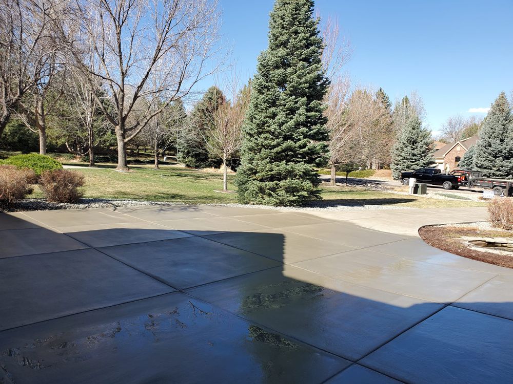 Commercial Concrete for Bazaldua Productions LLC. in Fort Collins, Colorado