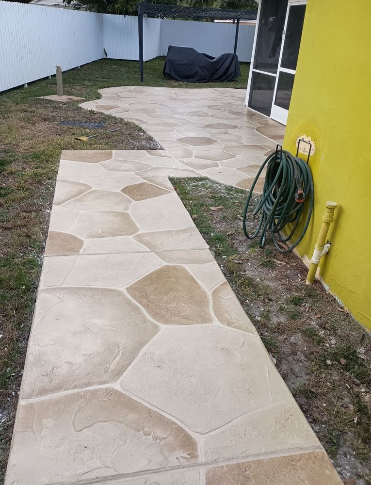 All Photos for Beautiful and Affordable Stamped Concrete by Castilla Concrete Finish Design Corp in Sunrise, FL
