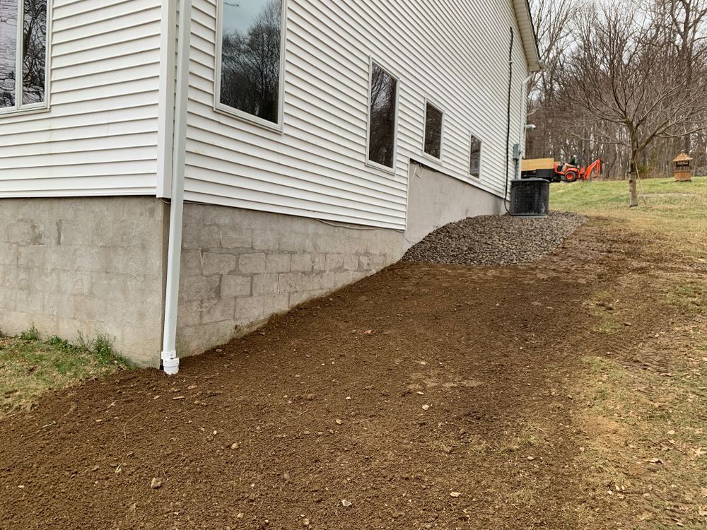 Drainage & Excavation for NK Landscaping LLC in Dutchess County, NY