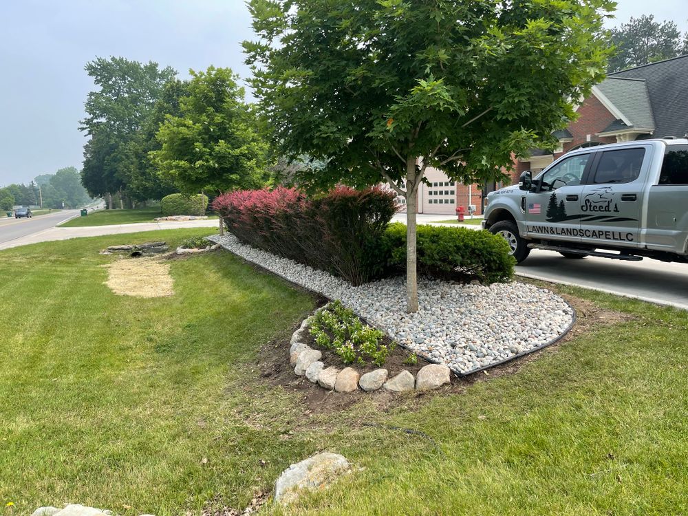 New Landscape Installs for Steed's Lawn and Landscape LLC in White Lake, MI