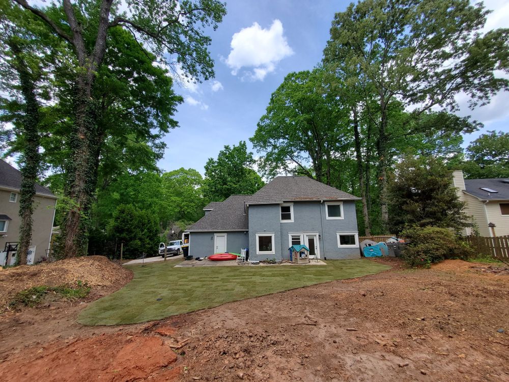 Mulch Installation for Zambrana Landscaping in Cobb County, GA