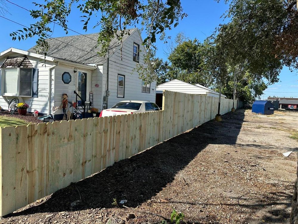 Fence Installation for Illinois Fence & outdoor co. in Kewanee, Illinois