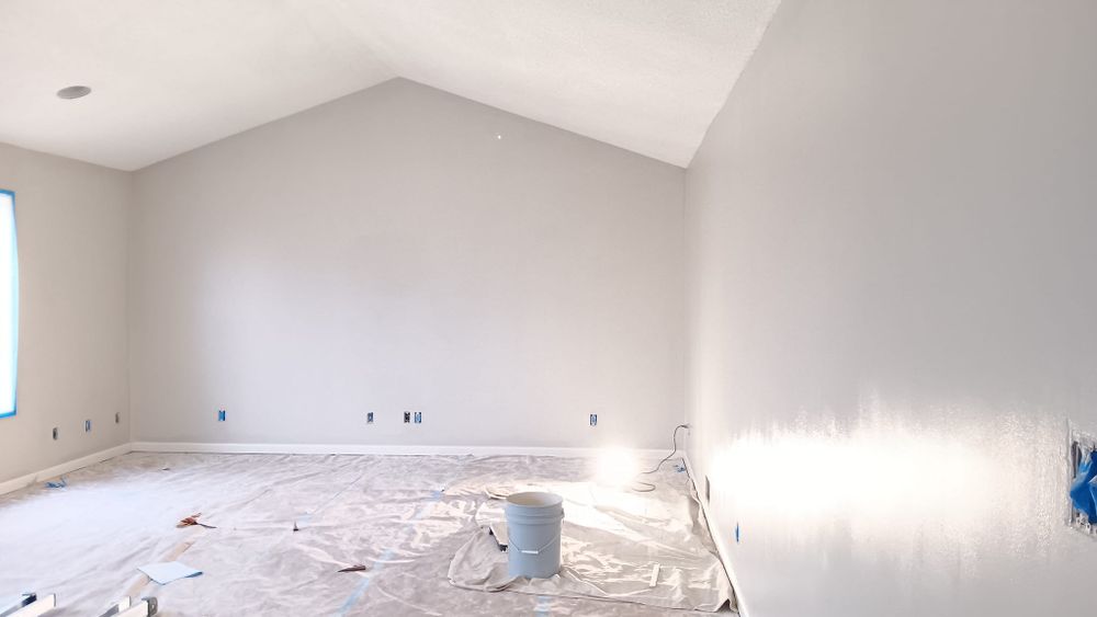 Fence and Full Home Interior Painting and Drywall repair for Dead Tree General Contracting in Carbondale, Illinois